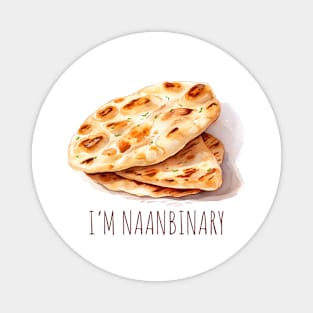 I'm NaanBinary Magnet